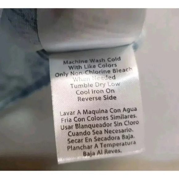 Tenth Ocean Mens Blue White Floral Linen Blend Button Up Shirt US Size Large - Picture 10 of 11